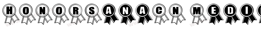 HONORSanaCN Medium字体转换 HONORSanaCN Medium字体转换